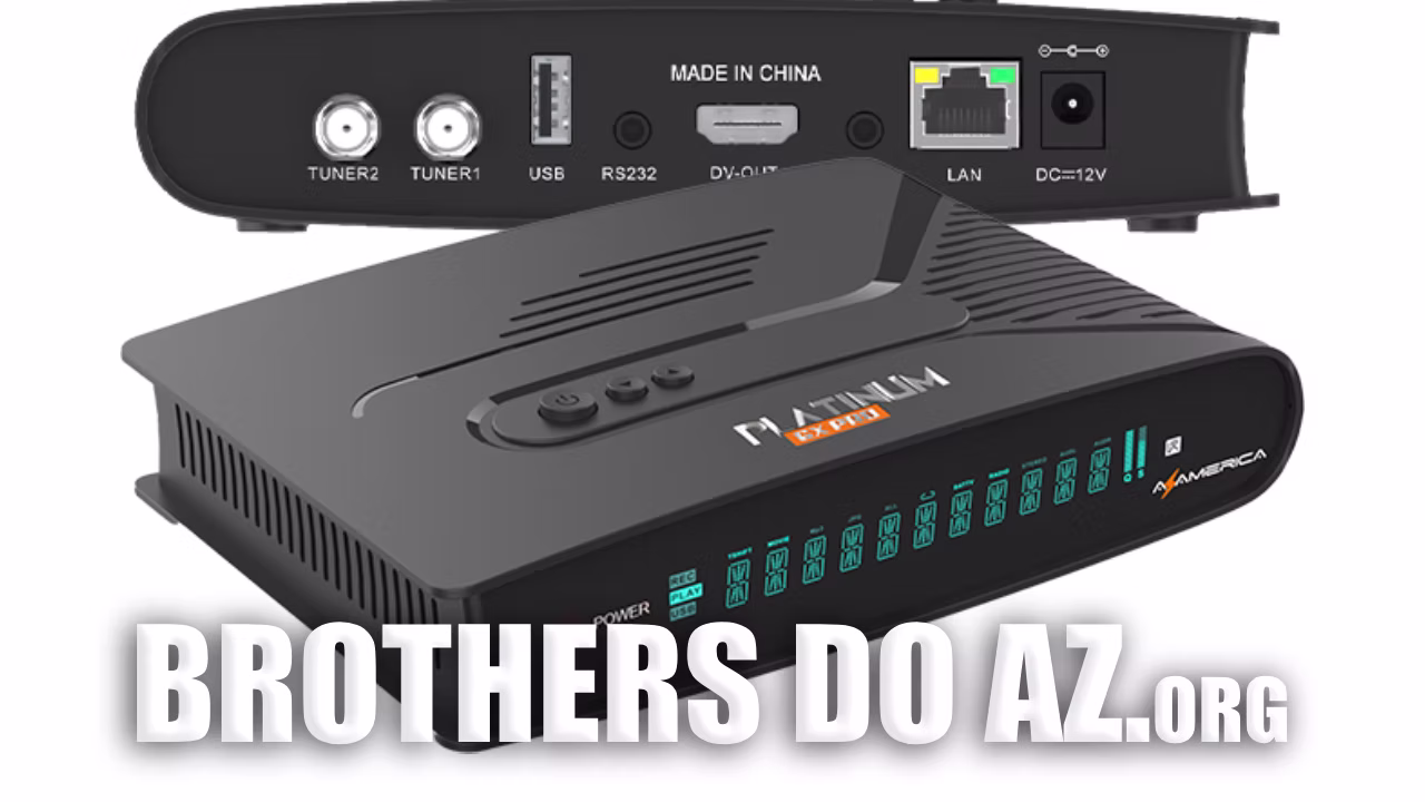 Leia mais sobre o artigo Azamerica Platinum GX Pro Atualização V1.60 – 19/11/2025