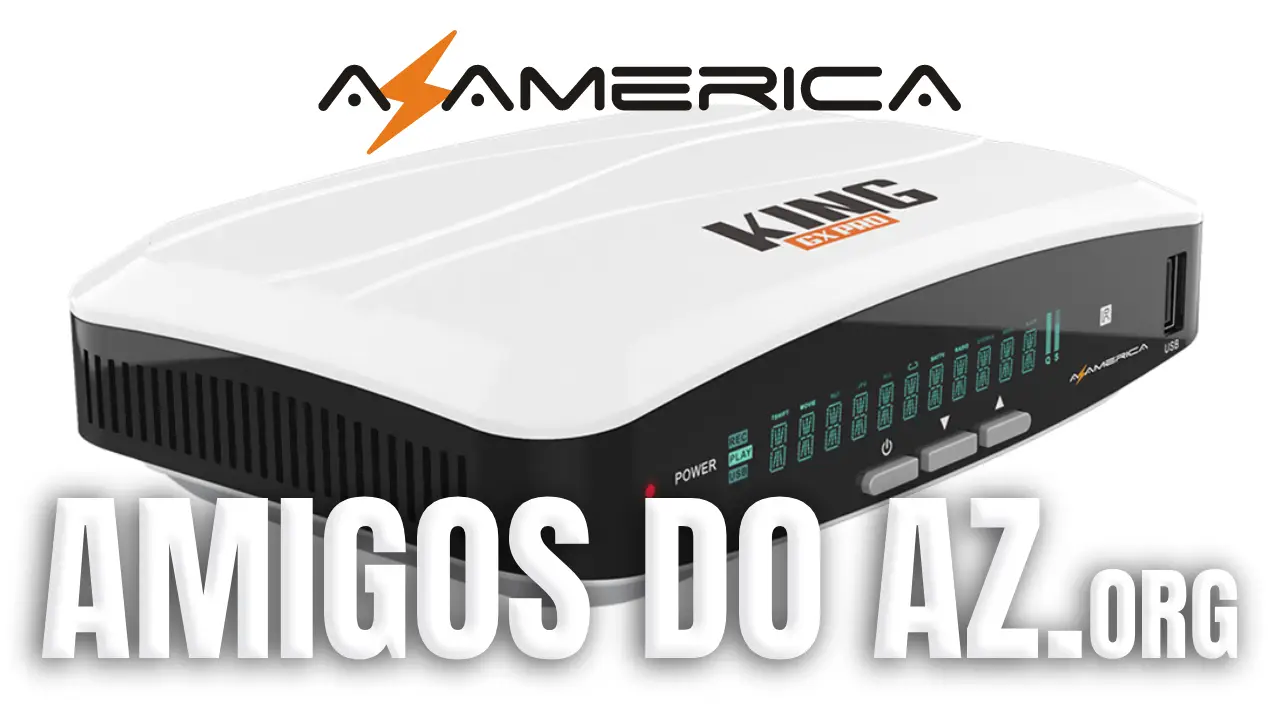 Leia mais sobre o artigo Atualização Azamerica King GX Pro V1.61 – 17/12/2025