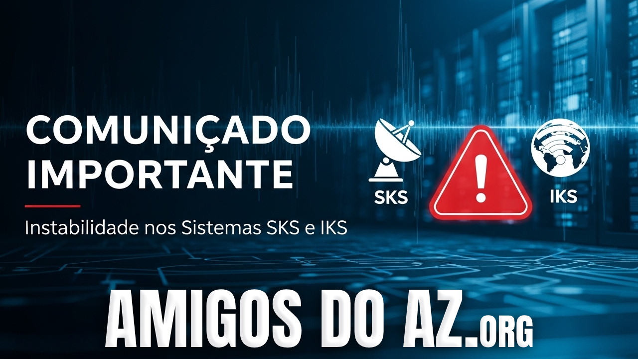 No momento, você está visualizando COMUNICADO: SKS E IKS Temporariamente OFF – 28/02/2026